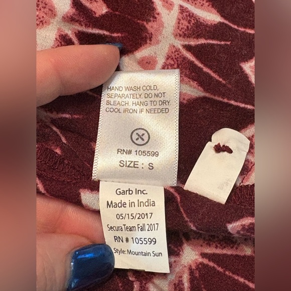 Paxton VT (Virginia Tech) Chic Sleeveless Mini Dress - Maroon and White NWT S - Picture 11 of 15